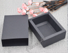 Eco-Friendly Foldable Square Shaped Kraft Paper Craft Gift Box