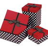 Custom Lid And Base Type Birthday Wedding Christmas New Year Clothes Packaging Box with Ribbon