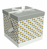 Large Size Full Color Printing Wedding Favor Gift Packaging Box with Ribbon Bow Tie
