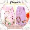 Lovely Colorful Art Paper Birthday Chocolate Dessert Carrier Bag