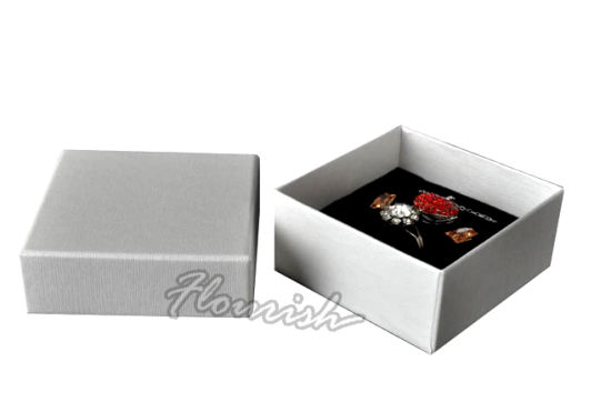 Medium Size Beige Coated Paper Necklace Box