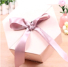 Square Romantic Pink And Grey Printed Jewelry Box