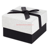 High End Matt Laminated Cardboard Marriage Anniversary Gift Packaging Box with Handmade Flower
