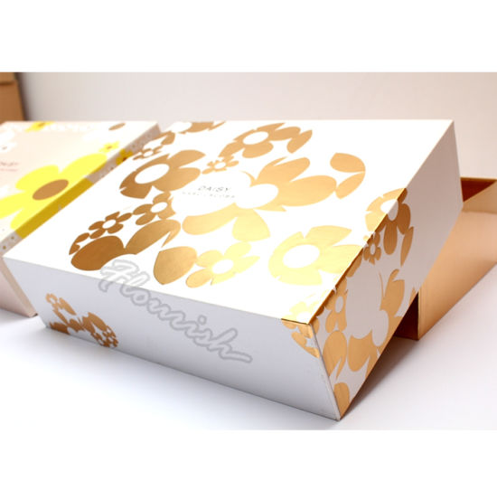Two Sided Printing Fancy Cosmetic Kit Box