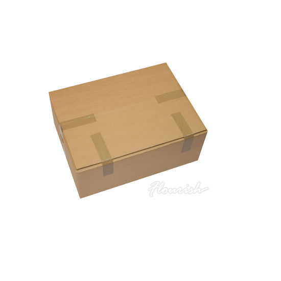 Eco-Friendly Natural Color Strong Corrugated Carton Box