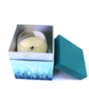 Custom Grey Paper Lid And Base Type Candle Set Storage Box