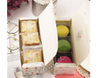 Flat Packing Cardboard Biscuit Cookie Dessert Gathering Gift Box