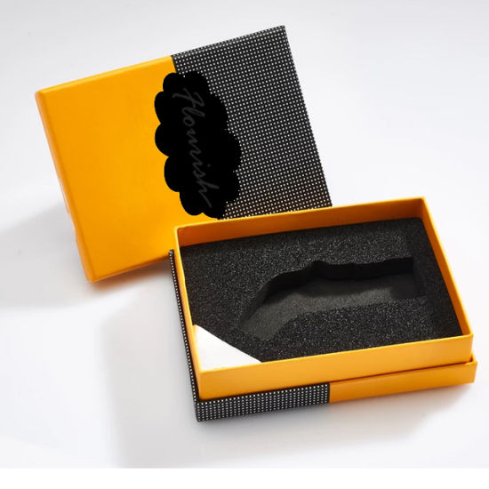 Men's Socks Storage Yellow Box
