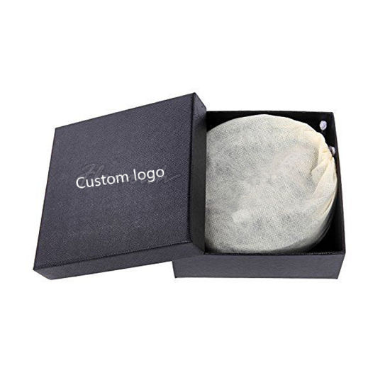 Hot Foil Gold Stamping Strong Rigid Cardboard Sports Cap Hat Packaging And Storage Paper Box