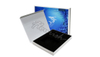 Promotional Elegant Blue Square Cardboard Perfume Box