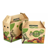 Corrugated Paper Custom Logo Printing Fresh Vegetable Packaging Box