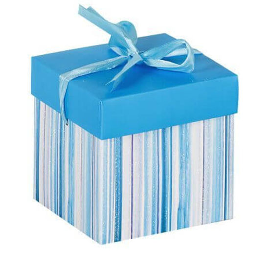 Large Size Full Color Printing Wedding Favor Gift Packaging Box with Ribbon Bow Tie