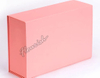 Red Cardboard Lady's Shoe Storage Paper Box