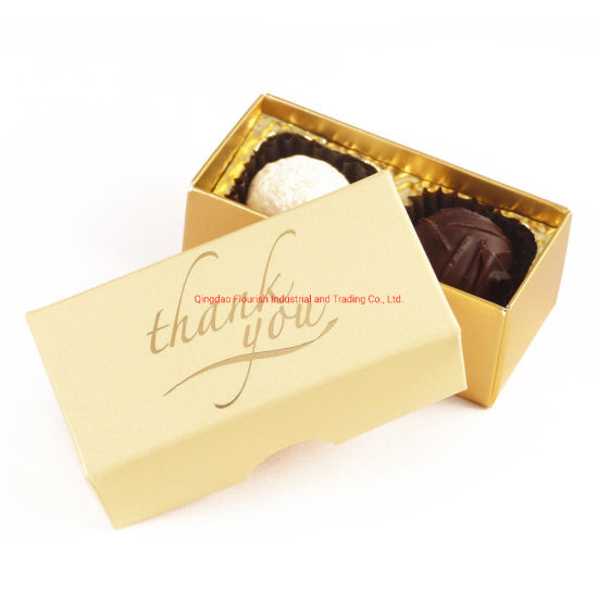 Custom Logo Luxury Golden Color Fancy Art Paper Gift Box