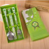 Chinese Element Rigid Cardboard Newly Wedded Kitchenware Fork And Spoon Box