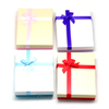 Florist Printed Rectangle White Jewelry Box