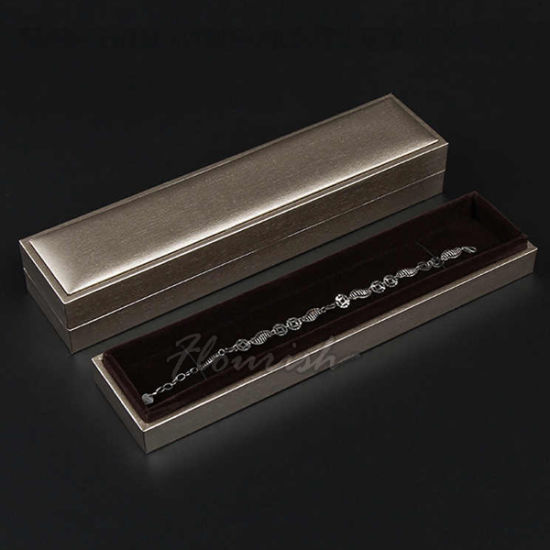 Rectangle Purple Paper Bracelet Box