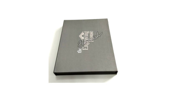 Burgundy Color Premium Linen Paper Gift Packaging Box