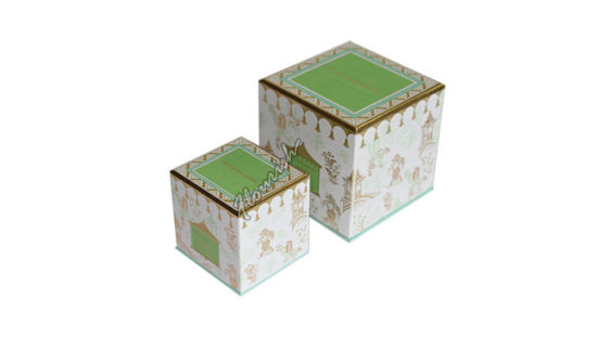 Hot Stamping Exotic Printing Cardboard Paper Gift Box Perfume Box