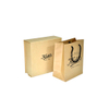 China Made Black Coated Paper Nesting Tote Bag