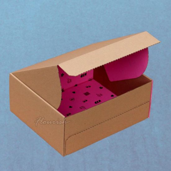 Custom Size White Shopping Mailer Carton Box