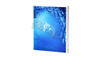 Promotional Elegant Blue Square Cardboard Perfume Box