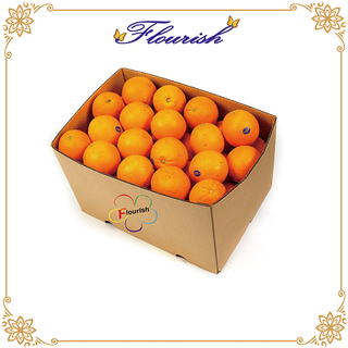 Corrugated Paper Oranges Vegetables Packing Paper Box