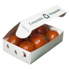Eco-Friendly Corrugated Fresh Tomato Fruit Packaging Box for Supermarket Hotels Airplane Restaurant Gifts
