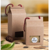 Rigid Brown Kraft Paper Diecut Bag