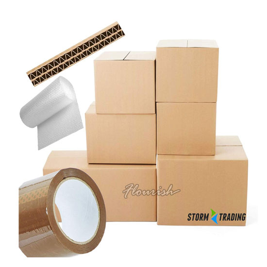 China Retail Speciality Document Storage Brown Carton Box