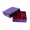 Purple Cardboard Girls Skin Care Cosmetic Gift Packing Box