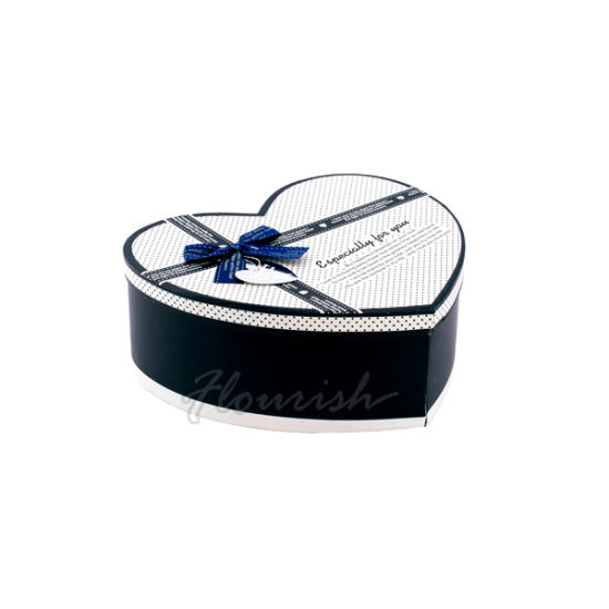Especially Made for You Heart Shaped Wedding Give-away Chocolate Flower Gift Box