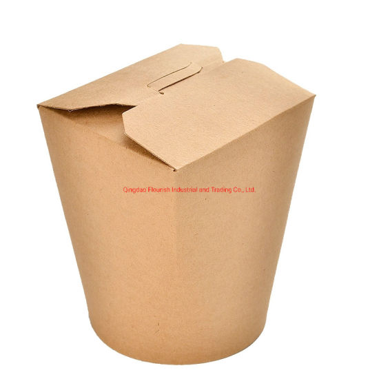 Convenient Packing Grease Proof Instant Noodle Lunch Box