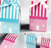 Lovely House Shaped Art Paper Sweetie Display Box