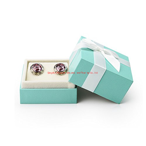 Green Color Art Paper Cardboard Jewelry Chocolate Packaging Box