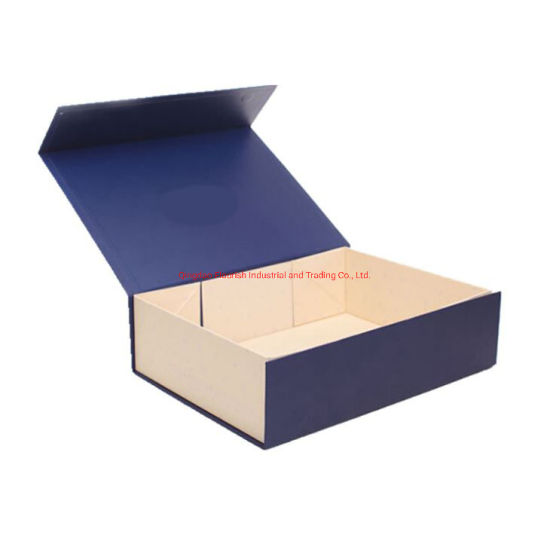 Custom Design Flip Top Type Rectangle Rigid Cardboard Wine Packaging Paper Box 
