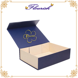 Custom Logo Strong Cardboard Wine Tea Gift Packaging Box with Magnetic Closure