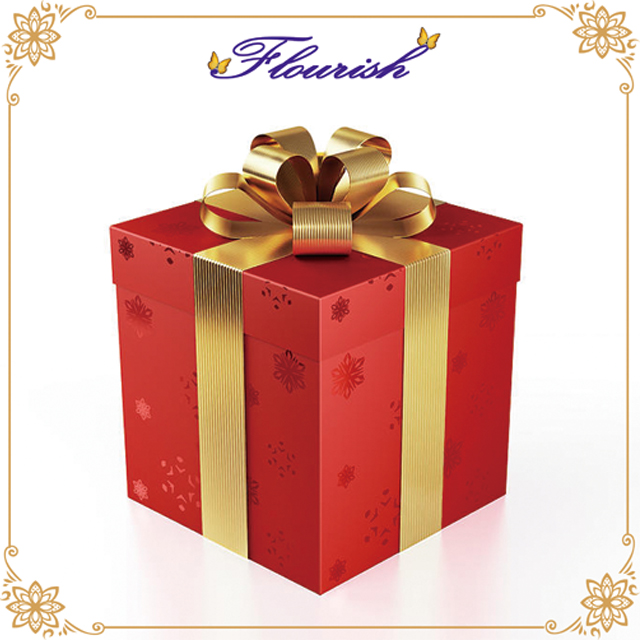 Large Size Red Paper Gift Box 