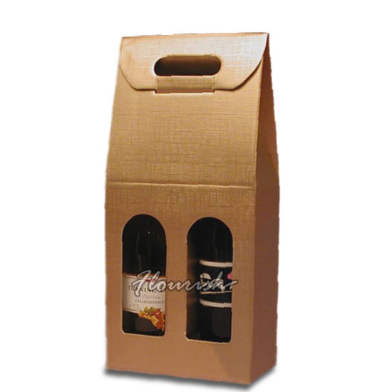 China Made Kraft Cardboard Beer Bottle Carrier