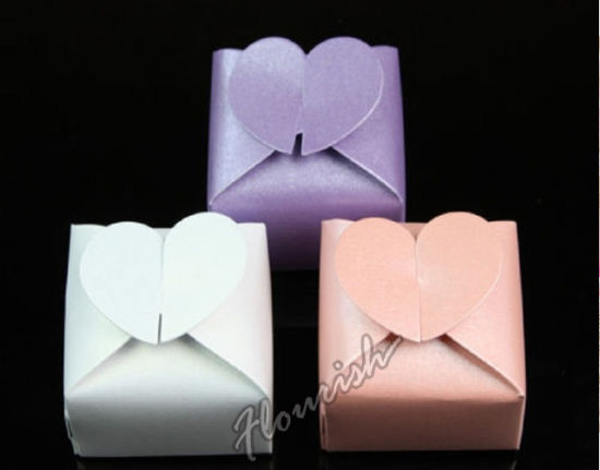 Foldable Die Cut Pink Butterfly Closure Party Box