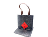 Fashion Black Faux Alligator Bag