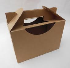 Brown Color Corrugated Paper Box for Fruit Packaging