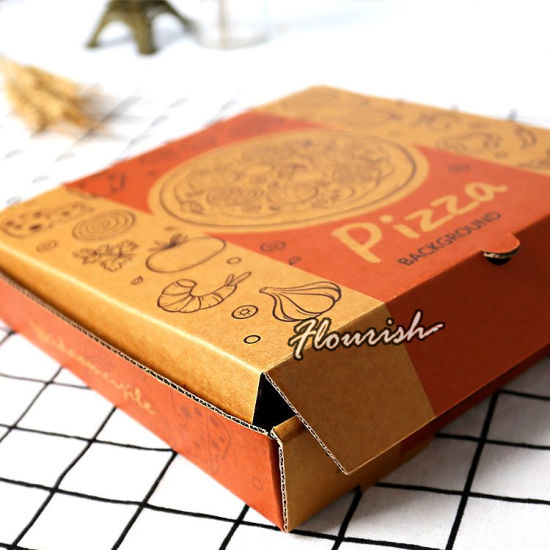 Mini Size Pizza Slice Packaging Food Box