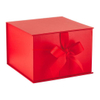 Large Rigid Cardboard Polk Dot Favor Birthday Party Gift Packaging Box