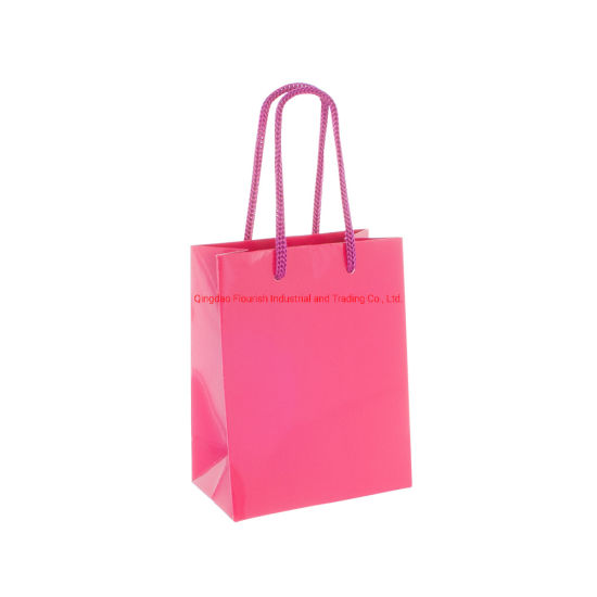Fancy Purple Pink Wedding Dress Bag