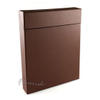 Dark Black Brown Snack Display Box
