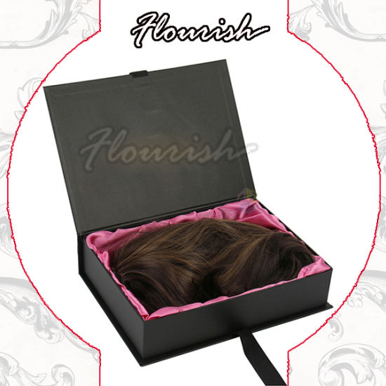 Custom Silver Stamping Lace Frontal Hair Box