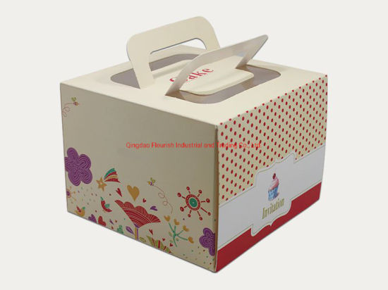 Eco- Friendly Loaf Takeaway Kraft Paper Box