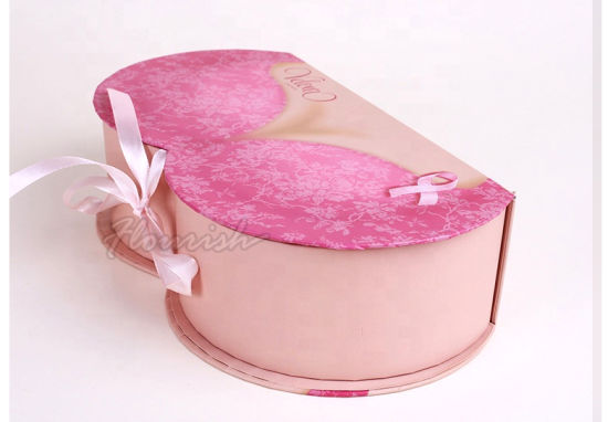Women's Pink Underwear Bra Storage Box