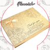 Hot Foil Golden Coated Paper Birthday Surprise Gift Packaging Box
